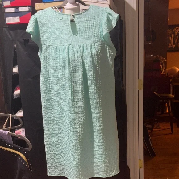 36c# Haptics W Sz S Mint Green Women's nightgown. NWOT/EUC FIRM $20 PRICE - Picture 7 of 9